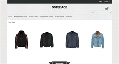 Desktop Screenshot of osteriaceraunavolta.it